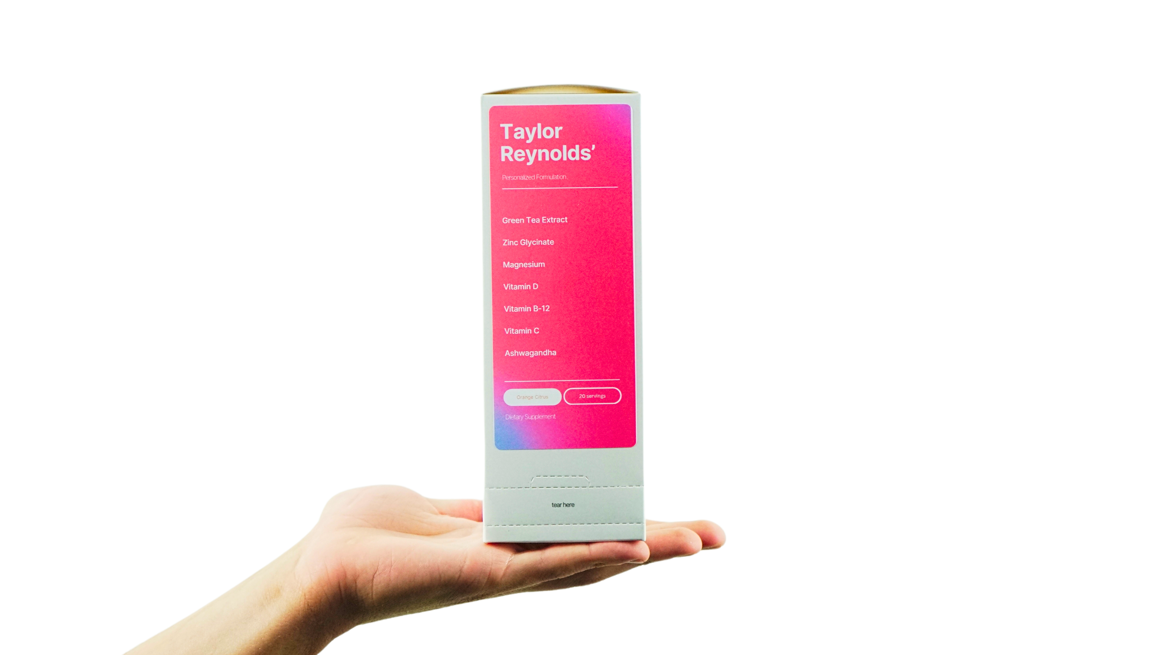 Supplement Label